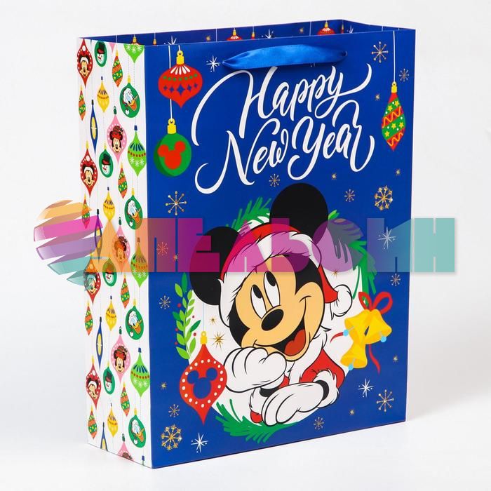 Пакет HNY Микки Маус 31х40х11см глянец 7003243