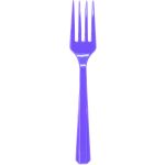 Вилка Фиолетовый New Purple 20шт/уп пластик 1502-3244