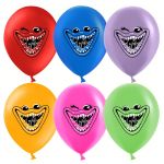 Шар латекс Зубастики ассорти 12"/30см 25шт/уп (Китай) 612848