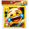 Салфетка Смайл Emoji 33см 12шт/уп 6014916