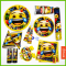 Салфетка Смайл Emoji 33см 12шт/уп 6014916