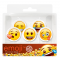 Салфетка Смайл Emoji 33см 12шт/уп 6014916