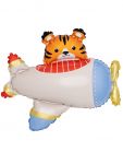 Мини фигура Мишка на самолетике FL16"/41см с клапаном (Китай) 28008