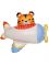 Мини фигура Мишка на самолетике FL16"/41см с клапаном (Китай) 28008