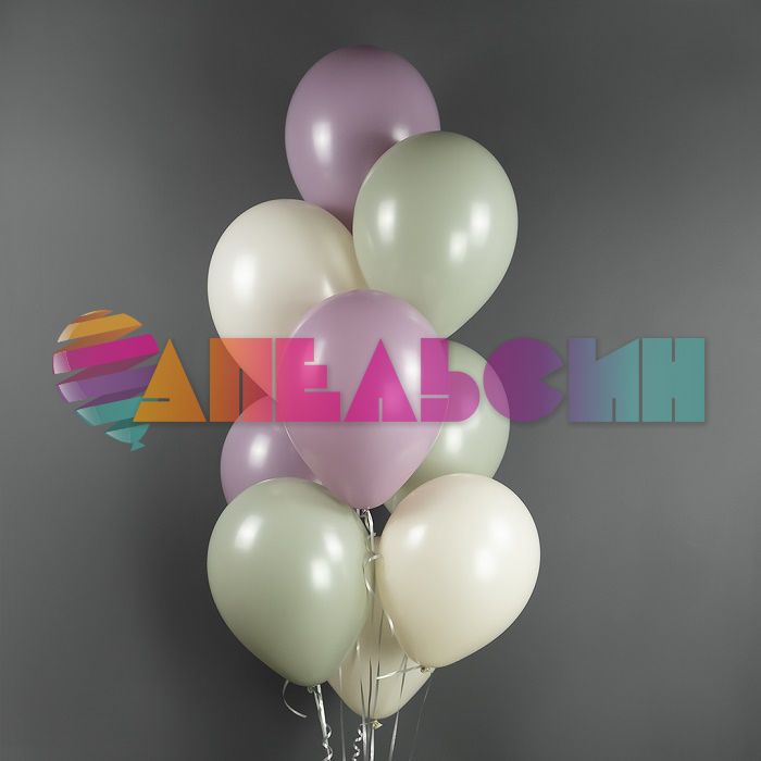 Шар пастель Сиреневый S09"/23см (150) Lavander 100шт/уп (Колумбия) ретро 396804