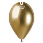 Шар хром Золото И14"/36см (088) Shiny Gold 50шт/уп (Италия) 1102-1752