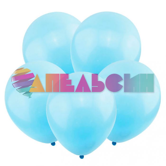 Шар пастель Голубой ВП12"/30см 100шт/уп (Китай) 212007