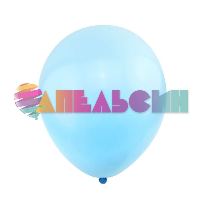 Шар пастель Голубой ВП12"/30см 100шт/уп (Китай) 212007