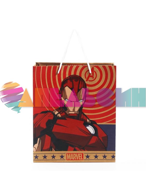 Пакет Мстители Marvel 22х27х12см крафт 7514912