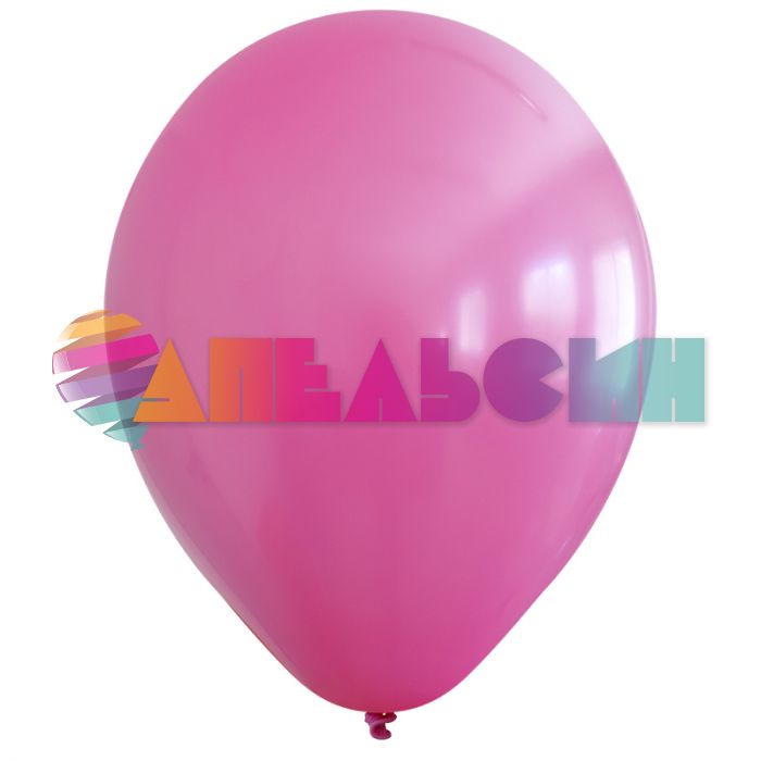 Шар пастель Розовый Т12"/30см Fuchsia 12шт/уп (Турция) 8122321-12