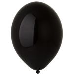 Шар пастель Черный В105/36см (025) Black 50шт/уп (Бельгия) 1102-0022