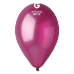 Шар металлик Красный И14"/36см (052) Burgundy 50шт/уп (Италия) 1102-0375