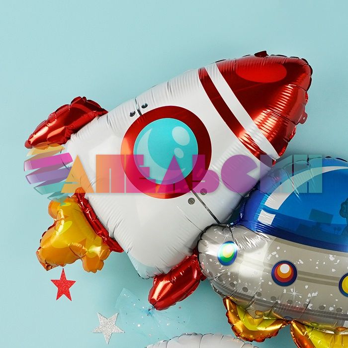 Шар фигура Ракета FL32"/81см (Китай) 23512
