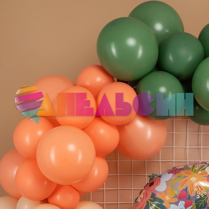 Шар пастель Бежевый Д12"/30см Персиковый 100шт/уп (Китай) ретро 612186