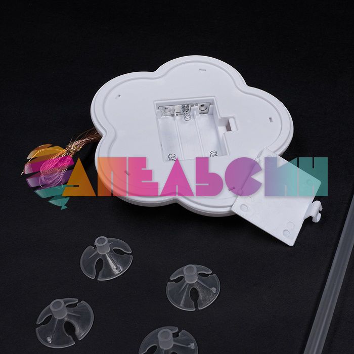 Стойка для шаров 70см с подсветкой 7 шаров BT010-new