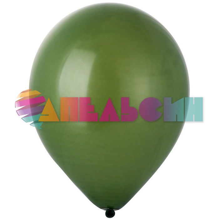 Шар пастель Зеленый Э12"/30см (282) Eucalyptus Эвкалипт 50шт/уп (Малайзия) фэшн 1102-2733