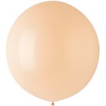 Шар пастель Бежевый Э24"/61см (720) Peach 4шт/уп (Малайзия) макарунс 1102-1910