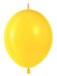 Шар ЛОЛ пастель Желтый 06"/15см (L55) Yellow 100шт/уп (Китай) 512-06L55
