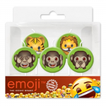 Свеча для торта Джунгли Emoji 5шт/уп 702057