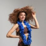 Ожерелье Лепестки гавайские МИКС 50см 5274017