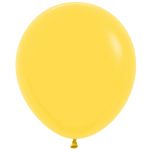 Шар пастель Желтый S18"/46см (020) Yellow 25шт/уп (Колумбия) 118020 250540