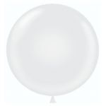 Шар пастель Белый Д36"/91см (Китай) 636101-1