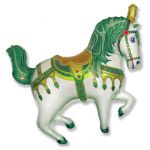 Шар фигура Лошадь цирковая зеленый F39"/99см (Испания) 1207-1289 901668VE