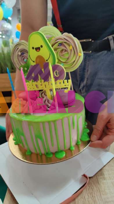 Топпер AVObirthday 12х20см пластик 7917314