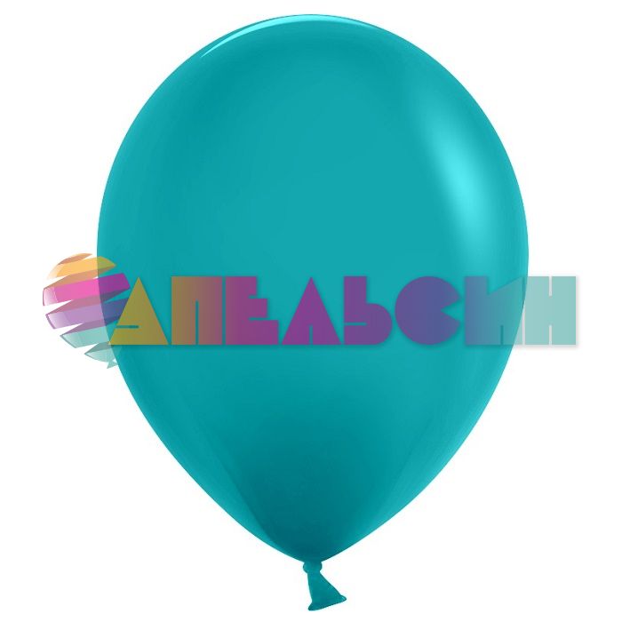 Шар пастель Бирюза Д05"/13см Тиффани 100шт/уп (Китай) 605149