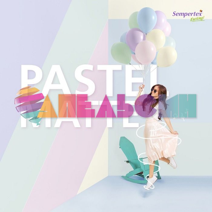 Шар пастель Розовый S12"/30см (609) Pink 50шт/уп (Колумбия) макарунс 155623