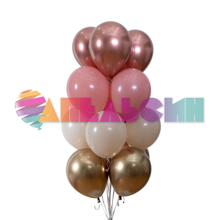 Шар пастель Розовый S12"/30см (009) Bubble Gum Pink 50шт/уп (Колумбия) 230368