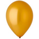 Шар металлик Золото Э12"/30см (416) Gold 50шт/уп (Малайзия) 1102-1644