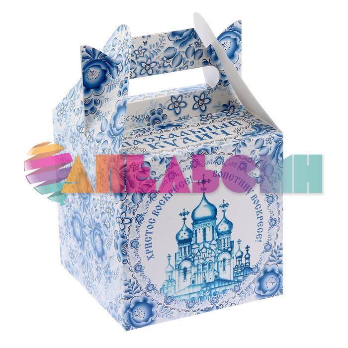 Коробка ХВ Гжель 17х15х21см складная 1206675