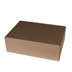 Коробка Натуральный крафт 22х32х10см складная M320