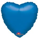 Шар сердце Синий A18"/46см Blue (США) 1204-0031