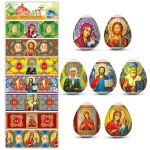 Пасхальная термоусадочная пленка ХВ Лики Святых МИКС на 7 яиц 7840317