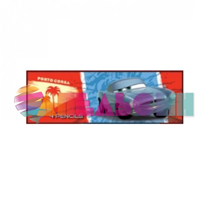 Карандаш Тачки Disney 4шт/уп 100762-РАСПРОДАЖА