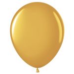 Шар металлик Золото VV12"/30см 100шт/уп (Малайзия) 711014