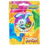 Свеча для торта Смешарики С ДР 1502-1708