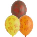 Шар латекс Листья осенние 14"/36см 25шт/уп (Бельгия) 1103-1995