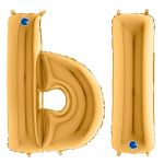 Шар буква Золото G40"/102см Ы (Италия) 1207-1739