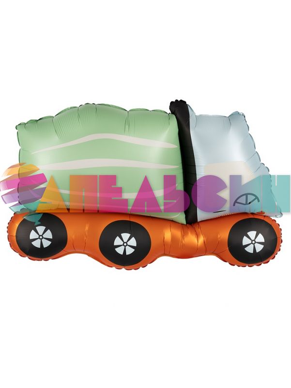 Шар фигура Машина Бетономешалка FL35"/89см (Китай) сатин 27826