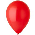 Шар пастель Красный Э12"/30см (150) Apple Red 50шт/уп (Малайзия) стандарт 1102-1612