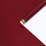 Бумага Бордо золотая оконтовка 70х100см 2шт/уп глянец 6485015