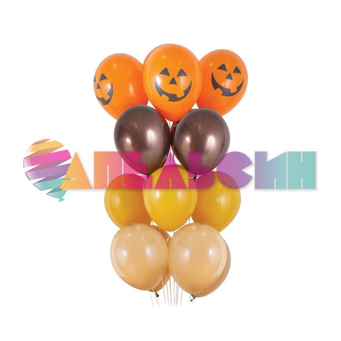 Шар хром Коричневый S12"/30см (976) Reflex Truffle Трюфель 50шт/уп (Колумбия) 386775