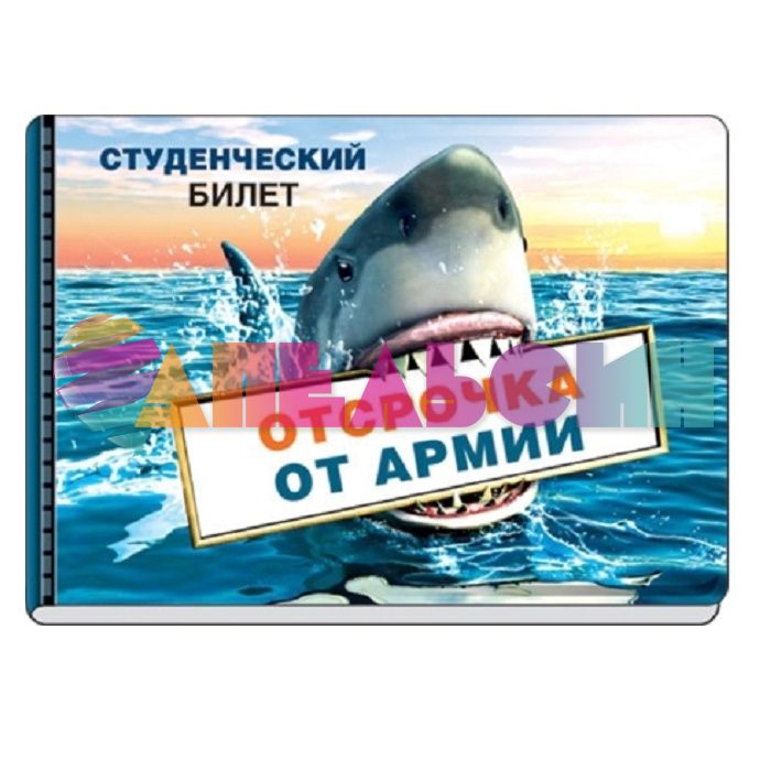Обложка на студенческий билет Отсрочка от армии 51.54.233