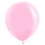 Шар пастель Розовый Д18"/46см Коралл 25шт/уп (Китай) макарунс 618024
