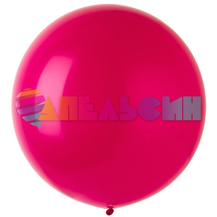 Шар пастель Розовый Э24"/61см (246) Hot Pink (Малайзия) фэшн 1102-1710-1