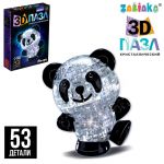 Пазл Панда 3D кристаллический 6+ от батареек 121852