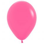 Шар пастель Розовый S12"/30см (012) Fuchsia Фуксия 12шт/уп (Колумбия) 231037